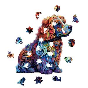 Hamaileon Best Seller 3D ahşap bulmaca özel lazer kesim yavru köpek eğitici oyuncak - Product Image 3