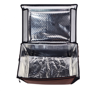 Insulated Polyester 20L <b>Food</b> <b>Cooler</b> Bag Large Folding Bicycle Motorcycle Collapsible Thermal Backpack - Product Image 4