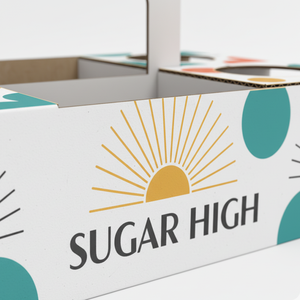 Caja de tapa para cosméticos personalizada Impresión logo Embalaje de solapa Caja de regalo de cartulina blanca - Product Image 3