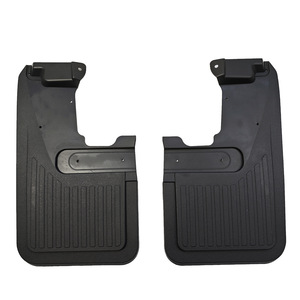 FOR Ford Bronco Sport Mudguards 2021-2023 <b>Plastic</b> Front Rear Tire Deflectors Black - Product Image 1