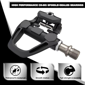 Pedales OEM/ODM Bucklos para bicicleta de carretera, pedales de bloqueo con clip Ultegra con rodamiento sellado - Product Image 4