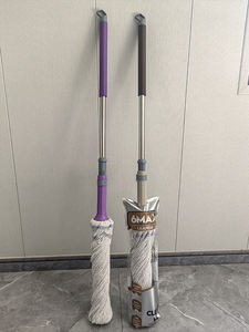 Nouvel outil de nettoyage ménager du fabricant, serpillière à presser, chiffon en microfibre, manche en acier inoxydable, <span class=keywords><strong>éponge</strong></span>, manche à torsion, serpillière - Product Image 2