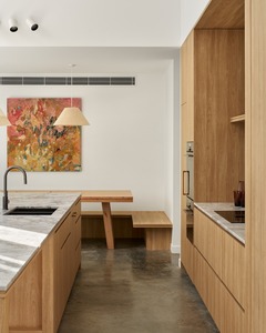 Vermont House Design Armarios de cocina completamente modernos Muebles de cocina de estilo de madera Armarios de cocina de China con Isla