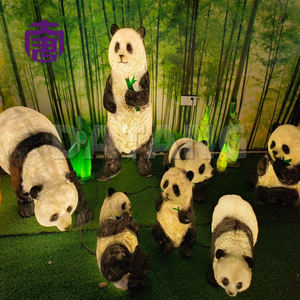 Lampe à motif LED Panda charmante pour décorations de jardin et de parc, étanche IP65 - Product Image 6