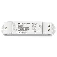 Contrôleur DALI DA1 2 canaux à tension constante pour gradateur LED Push Dim DALI DT6, sortie 15A, gradation PMW, contrôleur DALI pour éclairage