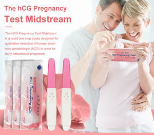 Bon emballage bandelette de <span class=keywords><strong>test</strong></span> <span class=keywords><strong>HCG</strong></span> pour la bandelette de <span class=keywords><strong>test</strong></span> de grossesse en plastique manuelle de grossesse - Product Image 4