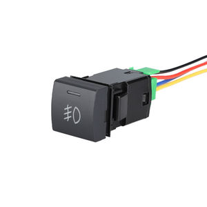 Nuevo Interruptor de Luces Antiniebla para Auto SKYEARTH TS-10 12V 5 Pines Yueze, Botón de Encendido/Apagado con Indicador Azul, Repuestos para Auto - Product Image 1