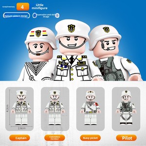 <span class=keywords><strong>Portaaviones</strong></span> Militar Tipo 003 <span class=keywords><strong>Fujian</strong></span>, Modelo de Plástico ABS, Bloques de Construcción para Niños, Juguete de Bloques de Construcción - Product Image 5