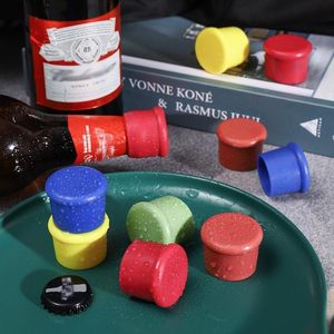 THEONE Custom Reusable Bear Silicone Rubber Wine <strong>Bottle</strong> Stopper <strong>Mini</strong> Size Red Wine Cork for Fresh-Keeping <strong>Champagnes</strong> and Wines - Product Image 5