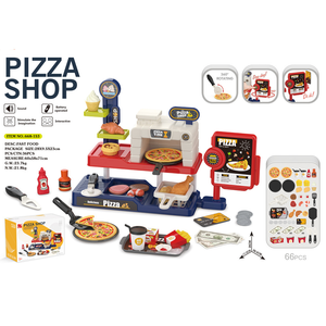 Juego de cocina de juguete para niños al por mayor, juego de cocina, tienda de comida rápida, juego de comida, juguetes de <span class=keywords><strong>sushi</strong></span>, juguetes de pizza, comida de juguete - Product Image 3