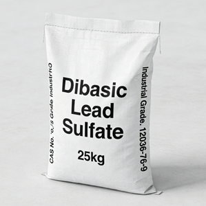 Solfato di Piombo Dibasico (DBLS) ad Alta Purezza, Cristalli Stabilizzatori di Calore per PVC, per Cavi, Fili e Tubi in PVC, Additivo Plastico, Fornitura Diretta dalla Fabbrica - Product Image 1