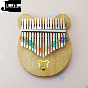 2025 Jingying Music Piano à pouce à 17 touches, <span class=keywords><strong>Kalimba</strong></span> en bois massif 17 tons en gros pour cadeau pour enfants - Product Image 2