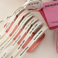 Pita Grosgrain Murah Grosir Custom 2cm dengan Tulisan, Pita Pembungkus Bunga, Pita Hadiah, Pembungkus Buket, Perlengkapan Florist