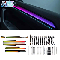 Kit d'éclairage d'ambiance pour voiture Volkswagen Passat B8 2017-2023, éclairage d'ambiance pour voiture Passat B8, éclairage d'ambiance pour l'espace des pieds