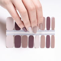 Autocollants pour ongles à motifs floraux populaires 2026, vente en gros, vernis à ongles, motifs floraux personnalisés, bandes adhésives pour ongles