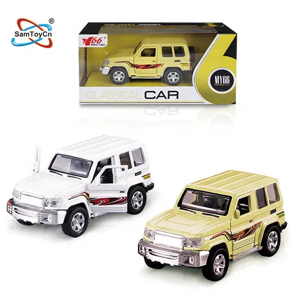 1 : 32 Metal Alloy Open Doors Pull Back Die Cast Car Toy with Certificate