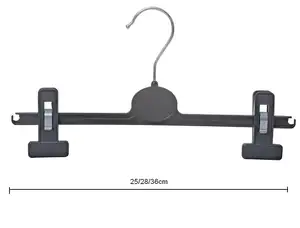 Gantungan Celana Panjang dengan Klip, Gantungan Celana Hemat Tempat