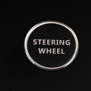Tengguang Steering Wheel Epoxy Stickers Round UV Printed <b>Car</b> <b>Decals</b> - Product Image 2