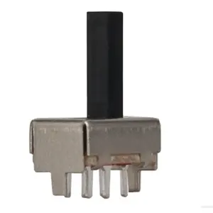 Mini interruptor de deslize, micro interruptor de deslize 2p2t vertical de tipo dip, SS-22F04 dpdt