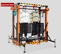 Système de levage télescopique électrique de qualité supérieure YF, de qualité industrielle, stable, pour travaux d'entretien en entrepôt