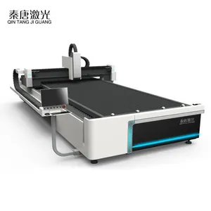 Qintang fiber laser 1000watt 2000 watt 3000watt cutting machine for metal sheet pipe
