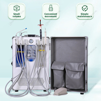 Unité dentaire portable chariot valise électrique chariot mobile facile à transporter fauteuil dentaire portable