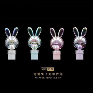 Oem Tùy Chỉnh Khuyến Mại Cao Cấp Sáng Tạo Thỏ Hình Nhựa Bút 0.5Mm Tốt Bằng Văn Phòng Phẩm Bút Ánh Sáng Từ Trung Quốc 2006 - Product Image 4