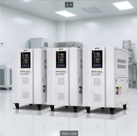 Régulateur de tension automatique triphasé 10KVA 15KVA 20KVA 380V avec servomoteur entièrement en cuivre pour usage industriel et commercial