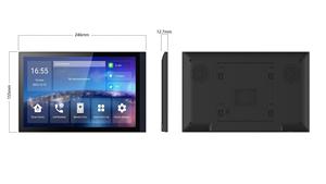 Videoportero IP Android POE de 10 Pulgadas con Pantalla Táctil IPS para Seguridad en el Hogar y la <span class=keywords><strong>Oficina</strong></span>, Unidad Interior de Videoportero para Apartamentos - Product Image 5