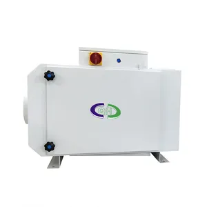 Purified air Esp 60000cmh oil mist collector electrostatic filter oil fume removal and activated carbon filter