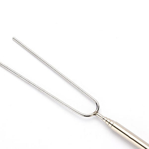 Pinchos Telescópicos Extensibles <span class=keywords><strong>para</strong></span> Asar <span class=keywords><strong>Carne</strong></span> de Malvavisco, Tenedor de Barbacoa de Acero Inoxidable, Pincho <span class=keywords><strong>para</strong></span> Barbacoa - Product Image 3
