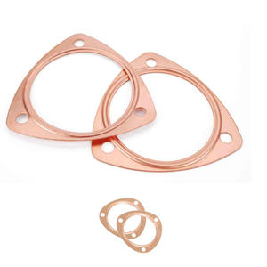 Arandelas de Cobre Personalizadas de Alta Calidad para Motocicleta, Arandelas Planas para Interfaz de Tubo de Escape del Motor, Junta de Sellado - Product Image 2