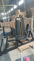 Machine de presse à jambes assise à charge libre, équipement de fitness commercial pour la musculation des jambes et des fessiers, directement de l'usine