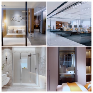 Kích thước tùy chỉnh 4mm-12mm tinh khiết thạch anh màu xám Tempered glass-cường độ cao cho bệnh viện và phòng tắm sử dụng - Product Image 4