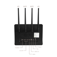 Antena Eksternal LTE Cat6 4G CPE SLT868, Antena Eksternal dengan Slot Kartu Sim Nirkabel