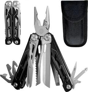15-in-1 Multifunctional Portable Outdoor Camping Set Quality Improved Durable Brand Replacement Multi Tool Blade DIY Pliers