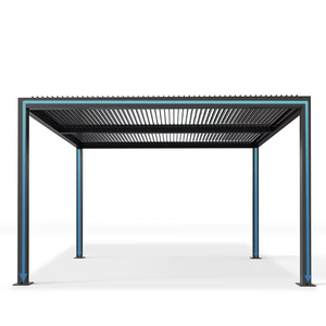 Kits de Pérgola Motorizada de Aluminio con Techo Retráctil, Impermeable, para Jardín, Patio, Piscina, Terraza, Villa - Product Image 3