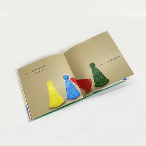 Livre d'histoires de <span class=keywords><strong>contes</strong></span> de fées en carton imprimé sur mesure pour enfants avec logo personnalisé, couleur CMYK, usage éducatif - Product Image 6