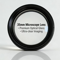 Precision Microscope Optical Lens 35mm Strict Quality Control Custom Made Factory Source for Mobile Phone Lens