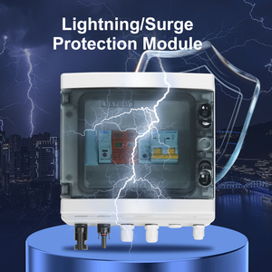 Tomzn IP65 không thấm nước năng lượng mặt trời Combiner BOX 1 đầu vào 1 DC 600V cầu chì 32A/63A MCB sét bảo vệ phân phối điện thiết bị - Product Image 6
