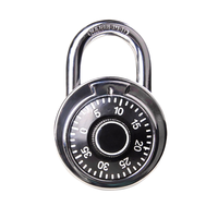 Cadenas à combinaison à disque à 3 chiffres, étanche, en alliage de zinc, cadran rond de 50 mm, pour bagages, sécurité, pas cher