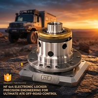 HF AP100 Blocage Différentiel Pneumatique à Piston Dana 30 Avant pour Jeep YJ TJ XJ WJ WK JK JL BJ40 BJ80 27 Cannelures Tout-Terrain Rapports 3.73 et supérieurs