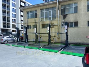 Azionamento a cilindro idraulico singolo 2300 KG capacità <span class=keywords><strong>di</strong></span> sollevamento auto a due colonne parcheggio Garage soluzione <span class=keywords><strong>di</strong></span> stoccaggio sul posto <span class=keywords><strong>di</strong></span> <span class=keywords><strong>lavoro</strong></span> ascensore - Product Image 3