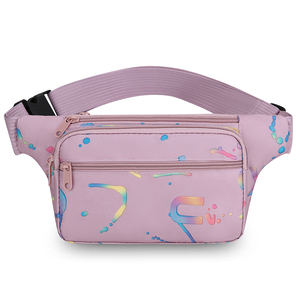 Sac banane de sport extérieur haute qualité avec fermeture éclair, sac de poitrine bandoulière pour hommes et femmes, porte-monnaie - Product Image 1