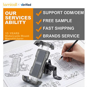 <span class=keywords><strong>Support</strong></span> de téléphone pour vélo Lamicall BP08 à dégagement rapide, verrouillage de sécurité, <span class=keywords><strong>support</strong></span> de téléphone pour vélo, <span class=keywords><strong>support</strong></span> de téléphone réglable à 360 degrés, guidon de vélo, 6,8 pouces - Product Image 5