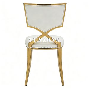 كرسي فاخر عصري متين بتصميم خاص قابل للتخصيص، أثاث مطعم من القماش، كرسي زفاف من الفولاذ المقاوم للصدأ الذهبي - Product Image 4