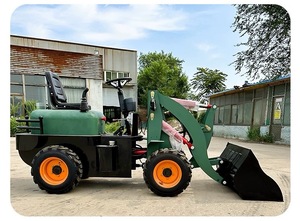 Theo dõi sử dụng loader mini bánh xe Skid chỉ đạo Bộ nạp đăng nhập nhỏ kết thúc trước Top loader máy để bán điện diesel backhoe loader - Product Image 5