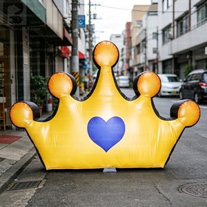 Vente Flash : Couronne <span class=keywords><strong>Gonflable</strong></span> Géante Lumineuse Personnalisée – Ornement Décoratif et Accessoire Publicitaire <span class=keywords><strong>Gonflable</strong></span> pour Centres Commerciaux/Festivals et Carnavals - Product Image 3