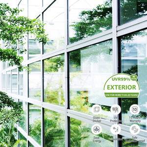 Film pour fenêtre 2Mil 75% VLT Isolation thermique des terres rares Économie d'énergie Blocage UV 99% IR 99% Film pour fenêtre architecturale extérieure - Product Image 3