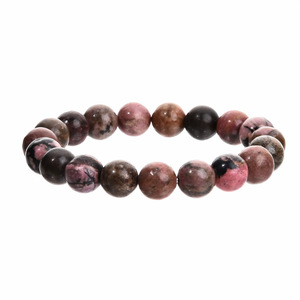 Bracciale Daisy Fangy personalizzato con <span class=keywords><strong>pietre</strong></span>, agata indiana, venature di palissandro, all'ingrosso, con perline, accessori in cristallo colorato - Product Image 5